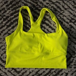 Vitality Yellow Sports Bra for Women